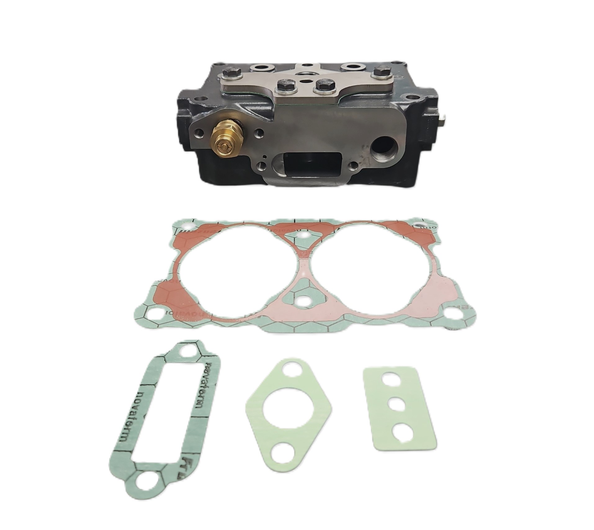 Air Brake Compressor Cylinder Head Kit Tuflo 750 (S60)Detoit Diesel