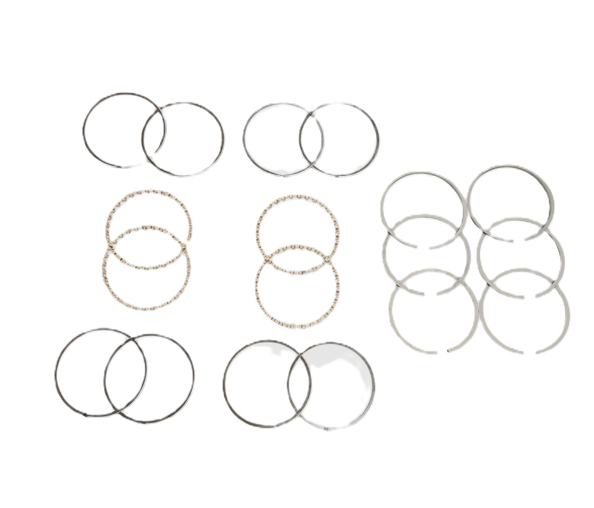 Air Compressor Piston Ring Set .25mm for TuFlo 550 & 750 For 2 Pistons