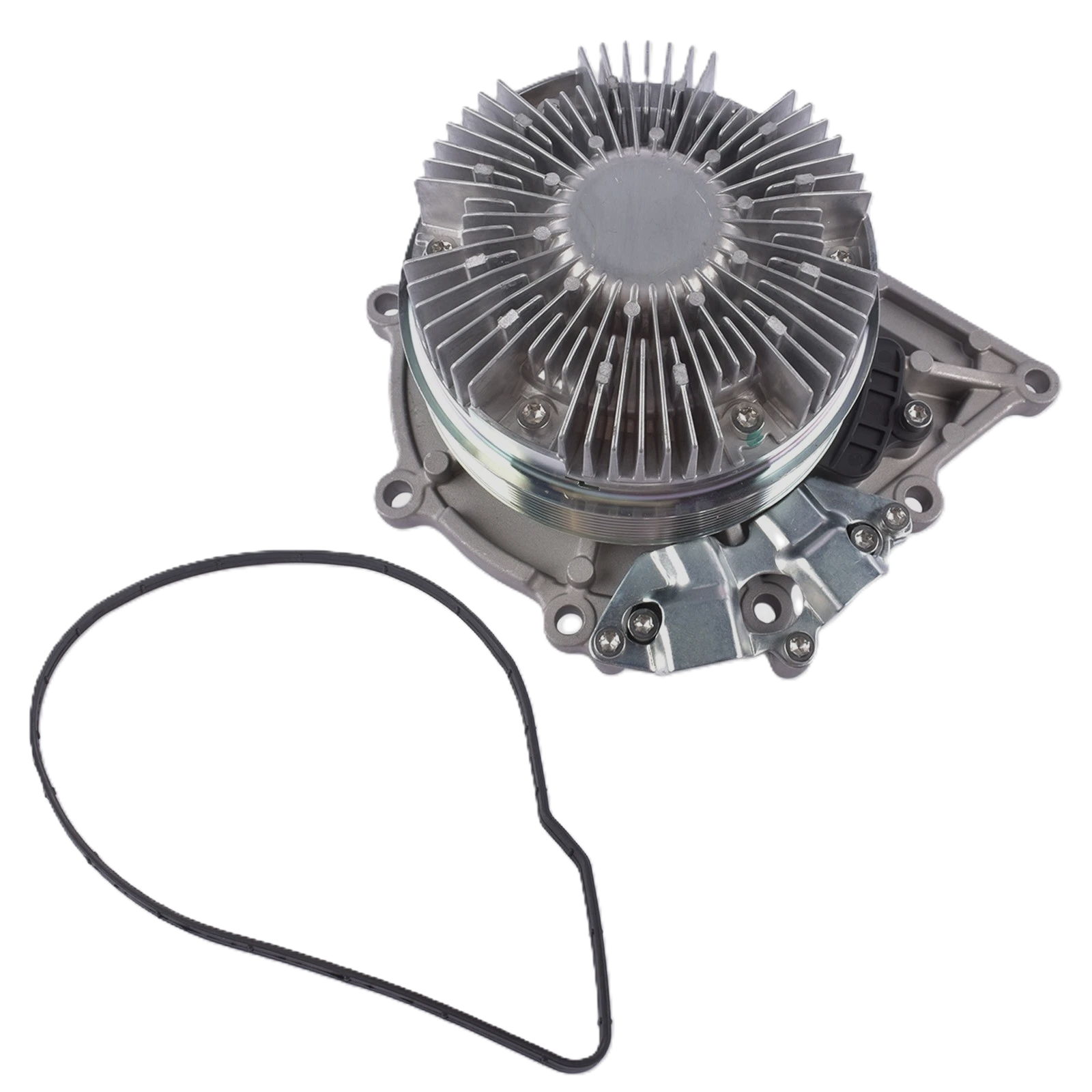 Water Pump Assembly DD13/DD15 Variable Speed With 8 Groove Serpentine Pulley Detroit Diesel - Image 2