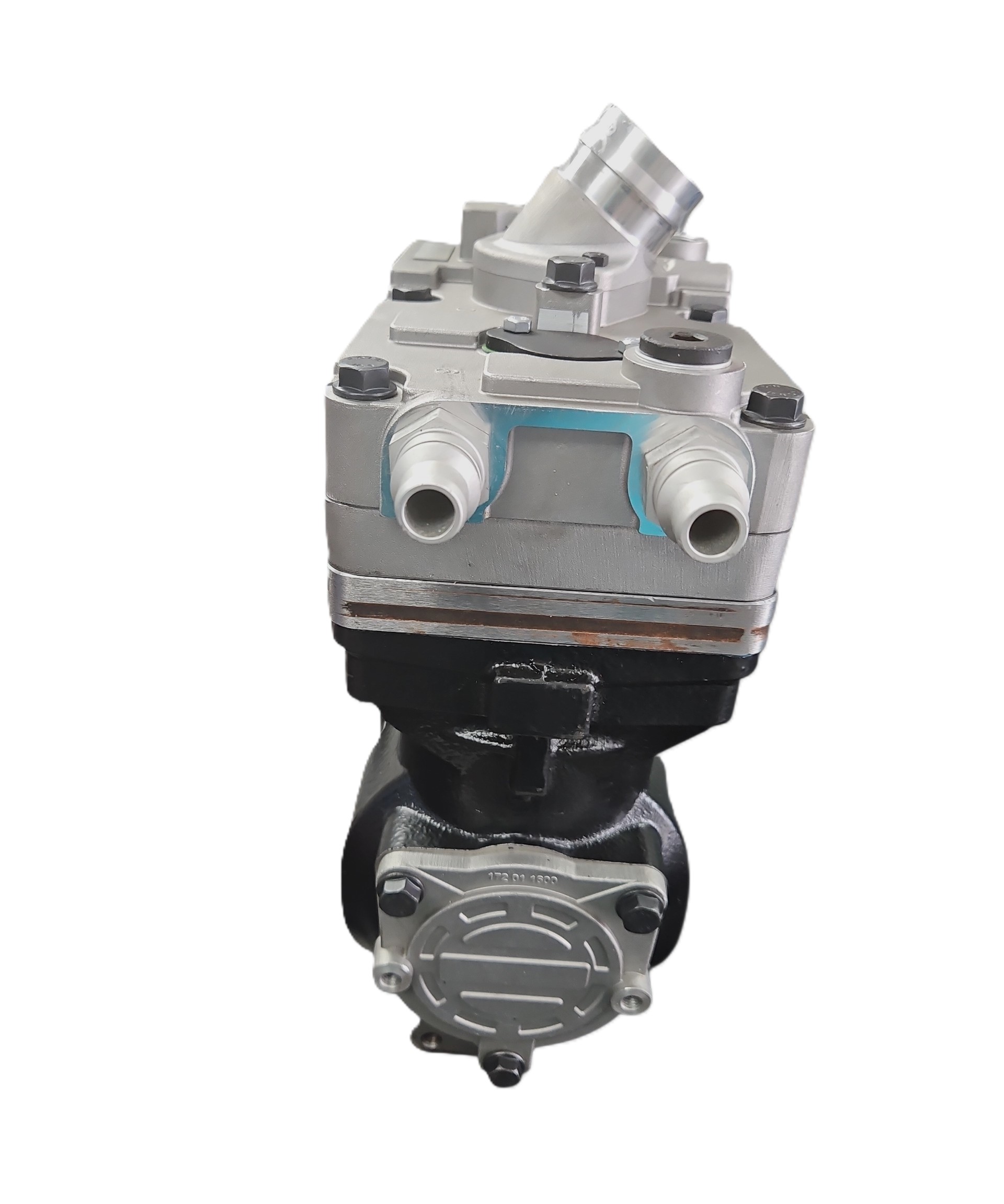 Air Brake Compressor (Twin Cylinder) OM470 LA EURO6 Mercedes Benz - Image 2