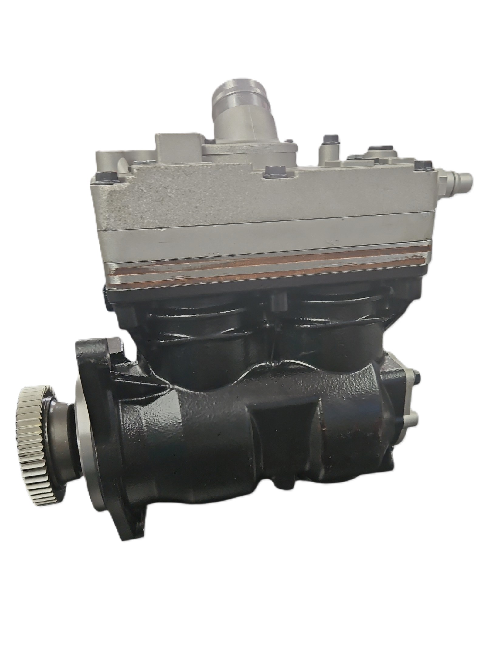Air Brake Compressor (Twin Cylinder) OM470 LA EURO6 Mercedes Benz - Image 4